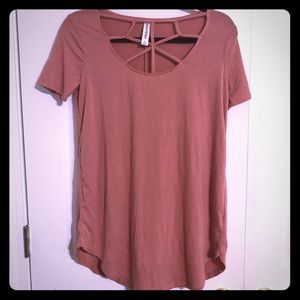 Dusty rose top size S NWOT